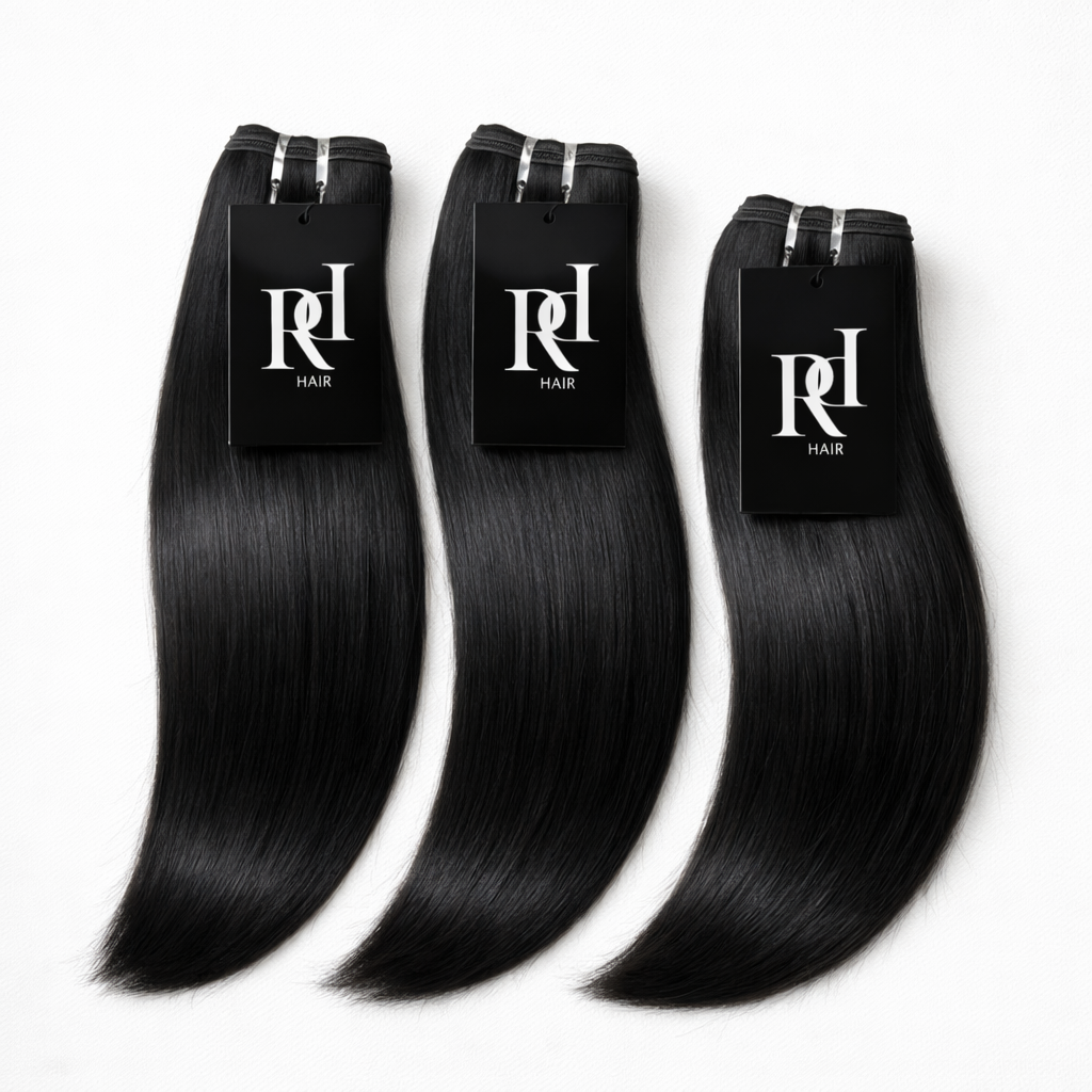 Raw Straight Hair Extensions – Single Bundle